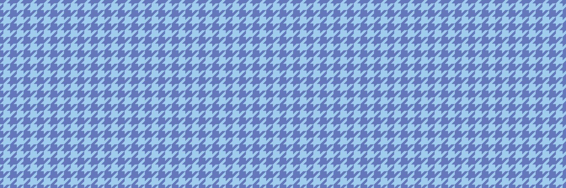 Elegant light blue houndstooth pattern, perfect for textile design, fashion, website backgrounds, or stationery. This classic repeating motif offers a sophisticated and timeless aesthetic. vector
