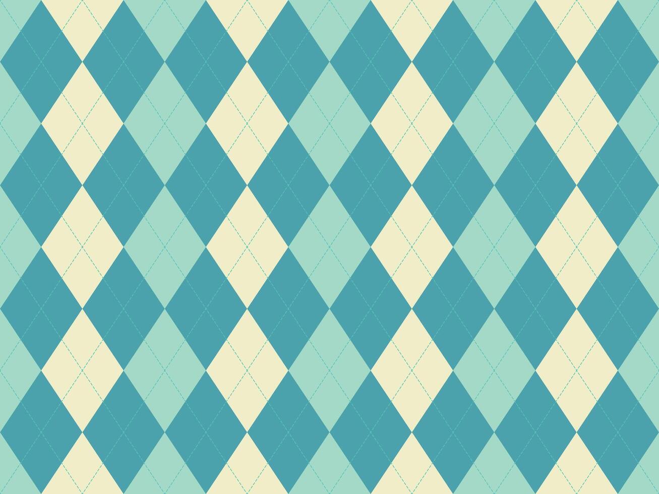 Elegant pastel argyle pattern. Perfect for backgrounds, textiles, or stationery design. Subtle yet sophisticated, this repeating diamond motif evokes feelings of classic style and timeless elegance. vector