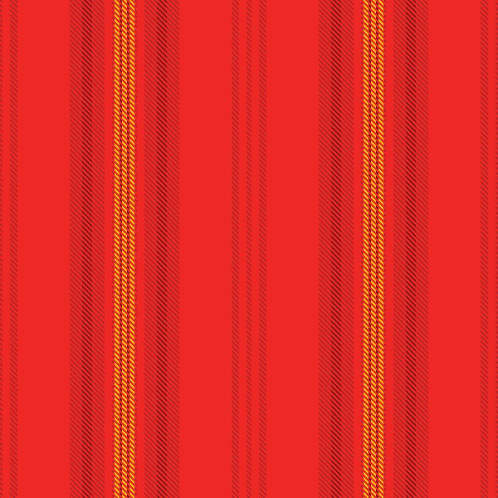 Siving room vertical stripe , greeting fabric background lines. Slegant seamless textile pattern texture in bright and red colors. vector
