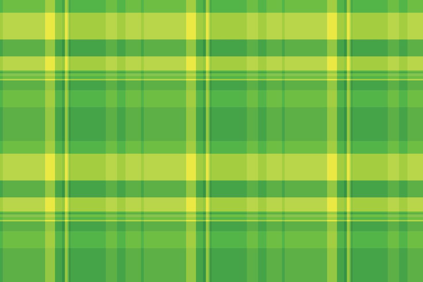 Identity background fabric texture, mockup tartan textile check. Good pattern plaid seamless in green and lime colors. vector