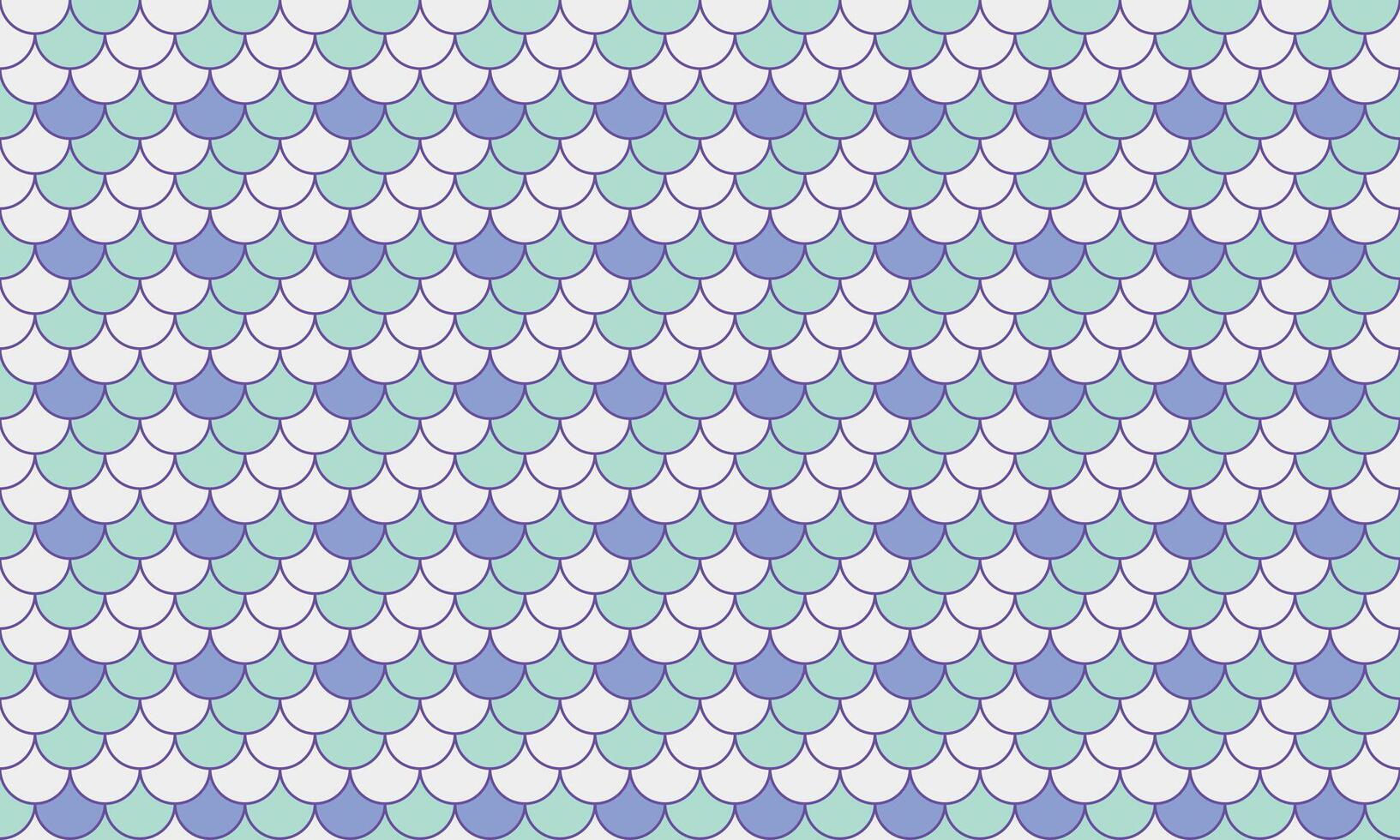 Seamless pastel fish scale pattern. Perfect for textile design, website backgrounds, or whimsical branding. This repeating design offers a playful, elegant, and versatile visual texture. vector