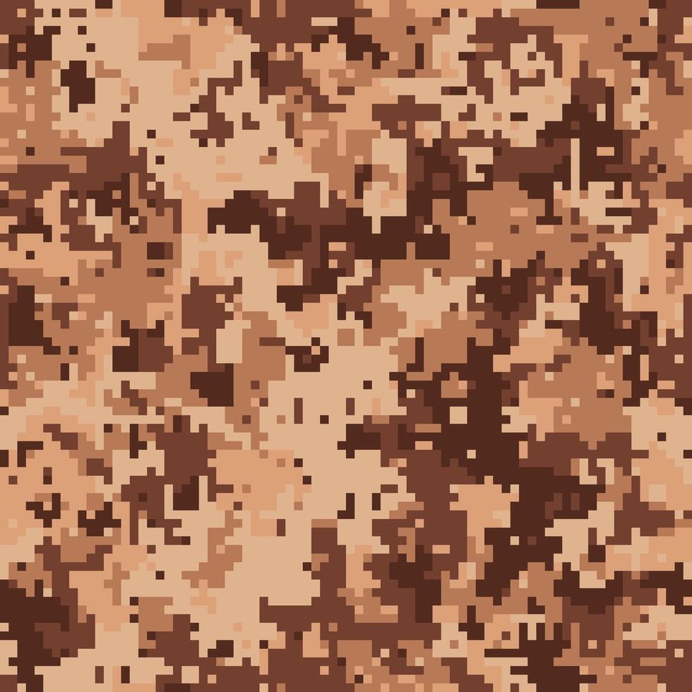 Abstract desert camouflage pattern. Earthy tones blend seamlessly for a versatile design. Ideal for backgrounds, textiles, or militarythemed projects. vector