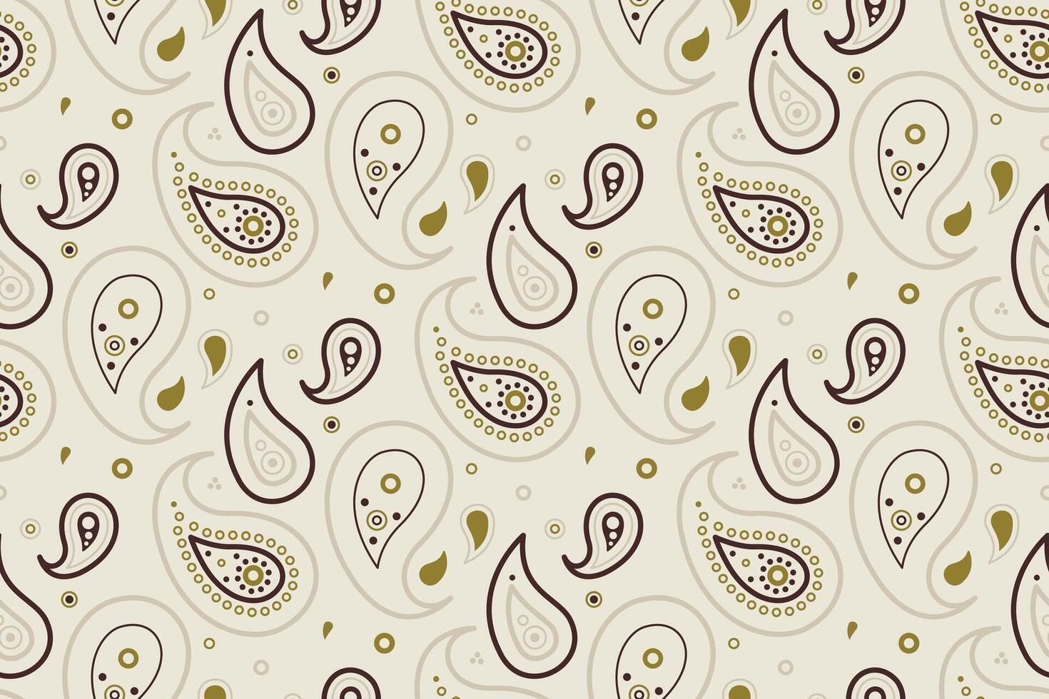 Blossom buta with pastel deco. Herb pattern, artistic horizontal. Simplicity seasonal in endless curled. vector