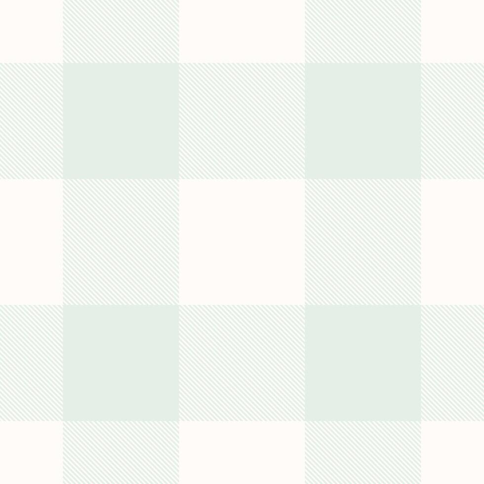 Subtle mint green and white gingham check pattern. Perfect for backgrounds, textiles, or stationery. Clean, simple, and versatile design evokes feelings of calmness and serenity. vector