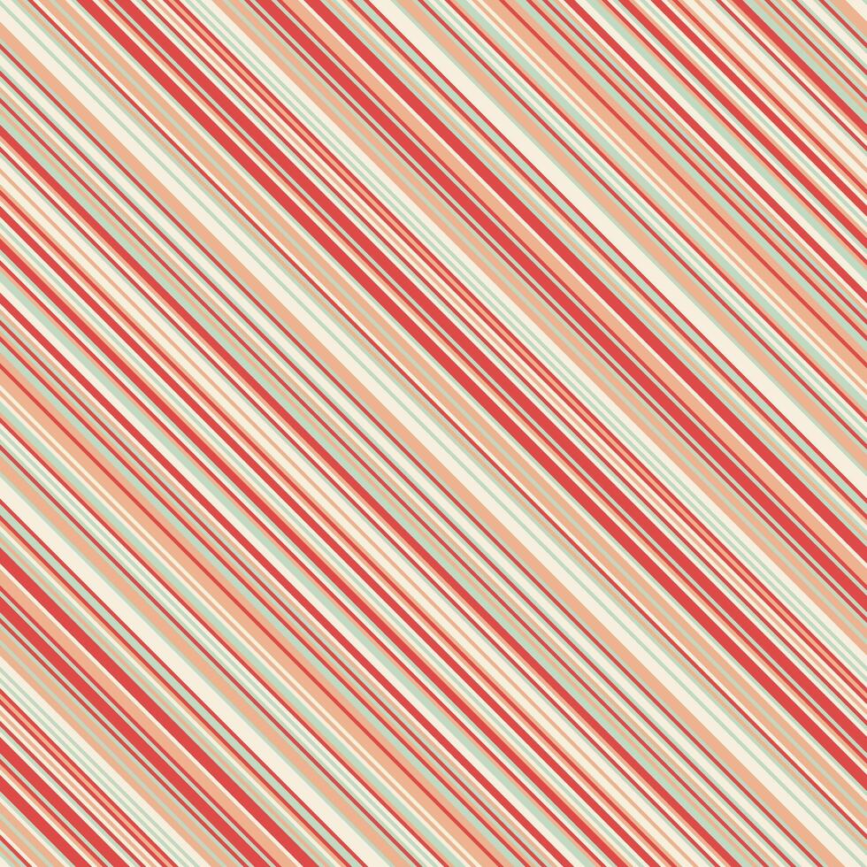 Dynamic diagonal stripes in soft coral, cream, and mint create a vibrant, versatile pattern. Perfect for backgrounds, textiles, or website design, this image evokes a sense of energy and modern style. vector