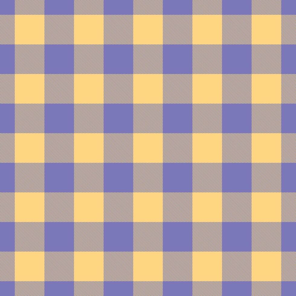 Shop texture plaid check, suit background textile seamless. Tie fabric tartan pattern in indigo and amber colors. vector