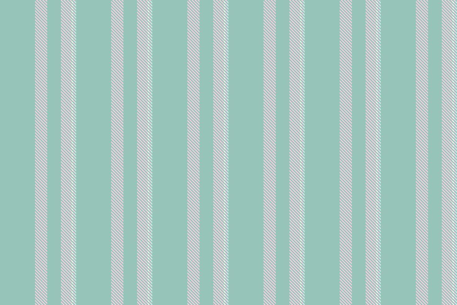Seasonal texture stripe textile, 20s fabric vertical. Vintage lines background seamless pattern in light and pastel colors. vector