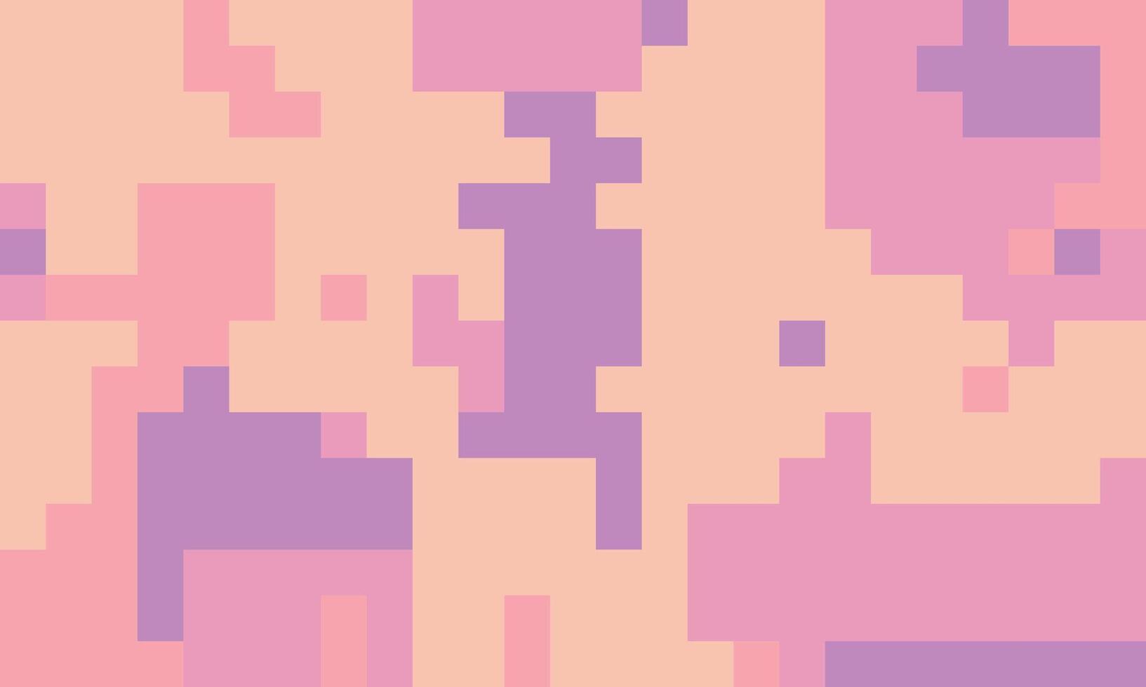 Abstract pixel art background in soft pastel hues. Ideal for website design, app interfaces, or social media graphics. Evokes feelings of serenity and digital artistry. vector
