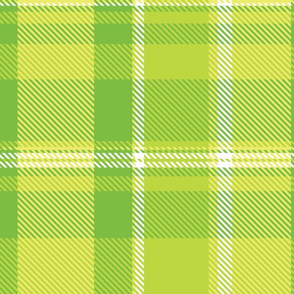 Advertisement fabric check , cool texture seamless tartan. Colorful pattern textile background plaid in lime and green colors. vector