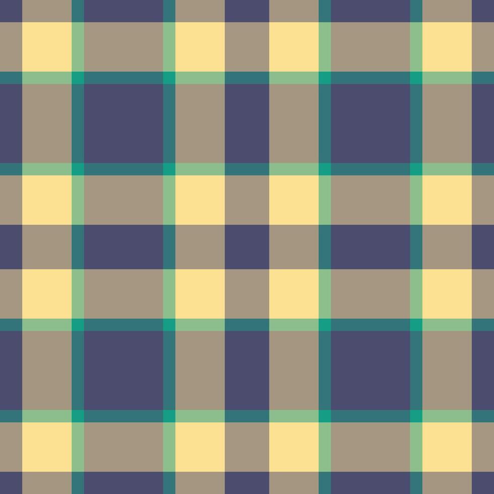 Industry texture tartan background, invitation fabric check. Hobby textile plaid pattern seamless in pastel and blue colors. vector