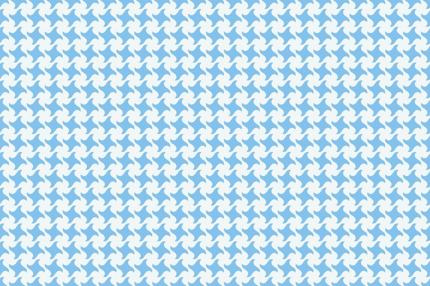 Elegant light blue and white houndstooth pattern. Perfect for textile design, website backgrounds, or stylish print projects. vector