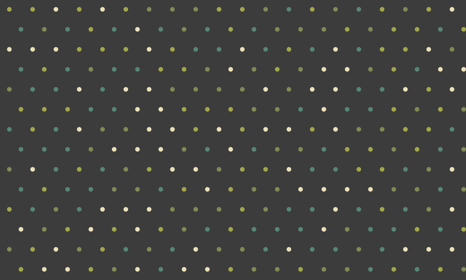 Subtle pastel dots on a dark background create a minimalist yet charming pattern. Perfect for websites, branding, textiles, or as a playful backdrop. vector
