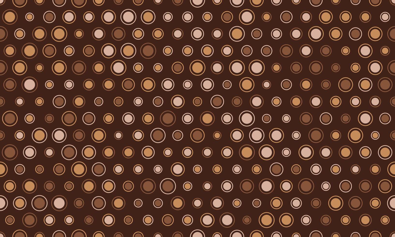 Abstract seamless pattern of overlapping circles in earthy tones. Perfect for backgrounds, textiles, or website design. Evokes a sense of warmth and subtle sophistication. vector