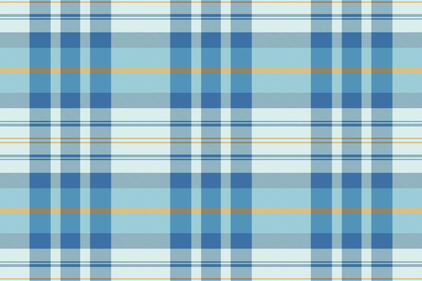 Seamless pastel blue and beige plaid pattern. Perfect for textile design, backgrounds, or website design. Subtle texture adds visual interest. Evokes feelings of calm and serenity. vector