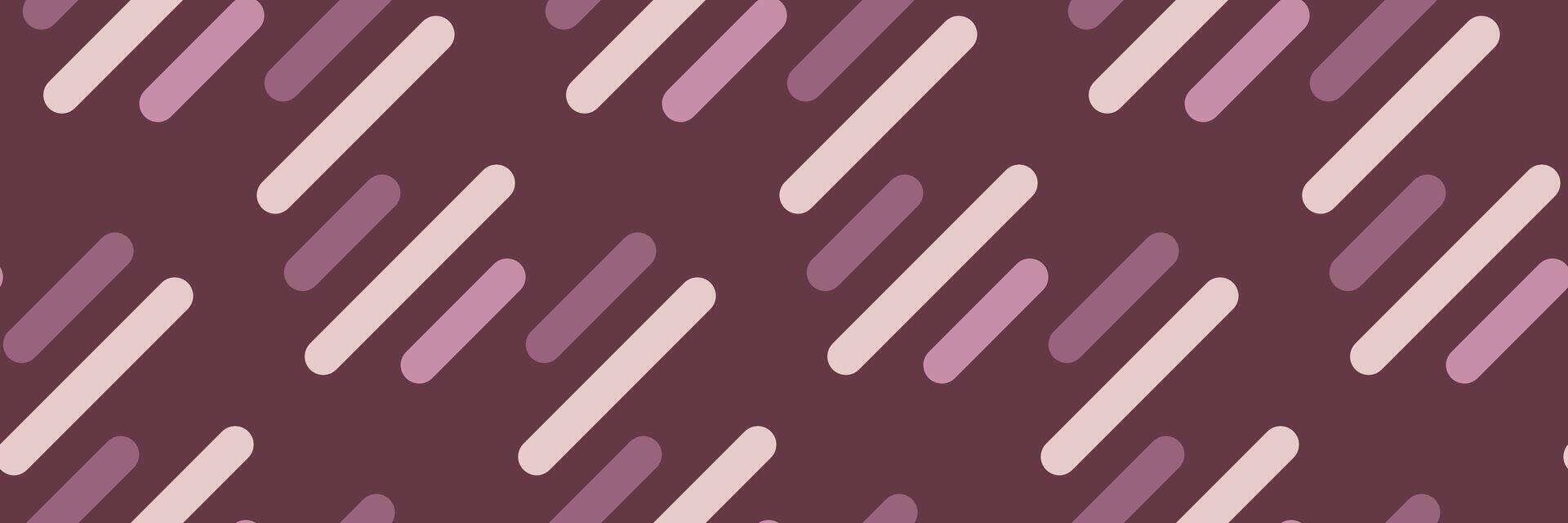 Abstract geometric pattern with diagonal, rounded lines in muted pink and brown hues. Stylish, modern design perfect for backgrounds, website banners, or textile prints. vector
