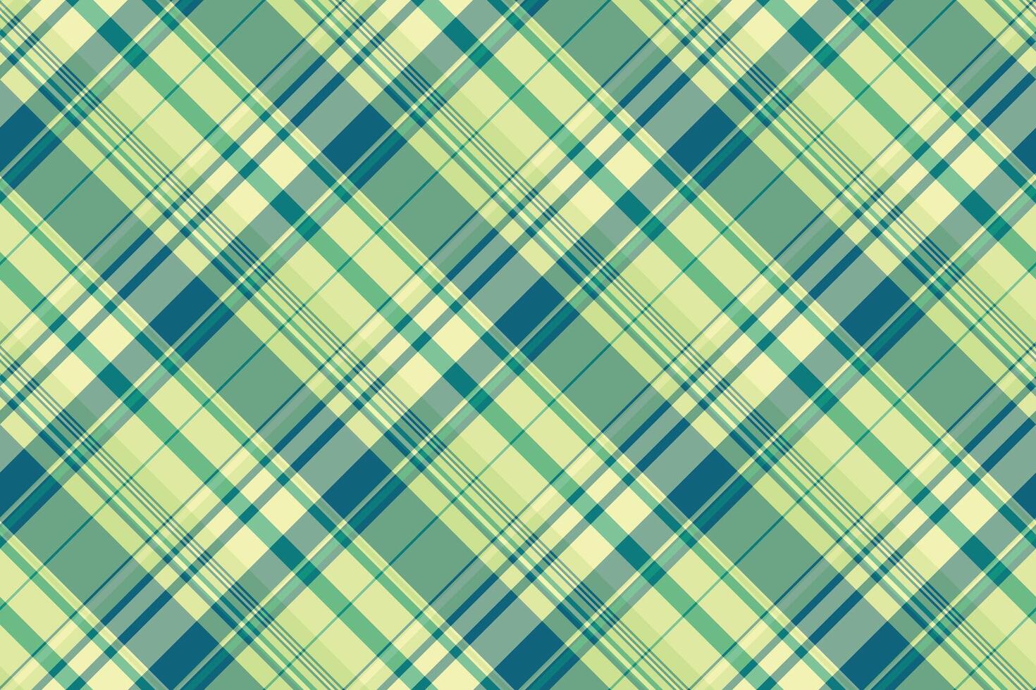 Season background check seamless, place textile tartan pattern. Covering plaid texture fabric in green and lime colors. vector