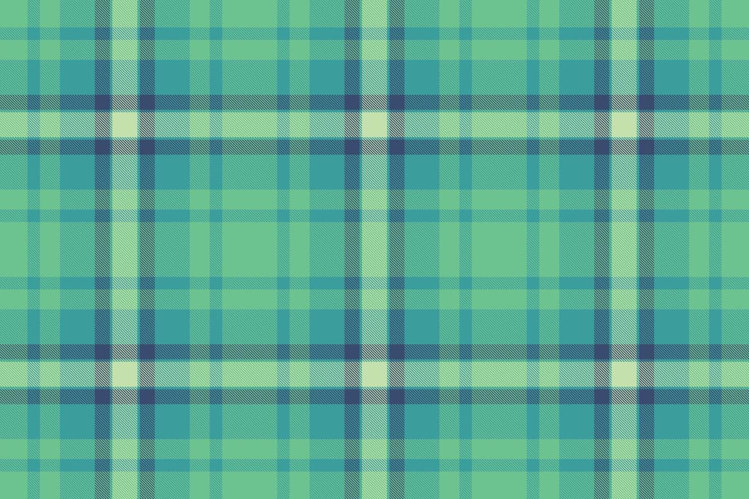 Serene teal and mint green plaid pattern. Perfect for textile design, website backgrounds, or crafting projects. This calming, repeating texture evokes feelings of peace and tranquility. vector