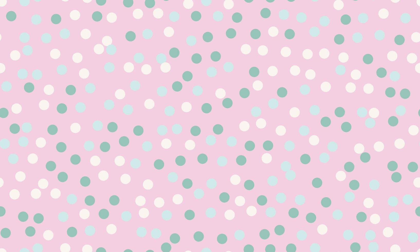 Delightful pastel polka dot pattern. Perfect for playful backgrounds, textiles, or festive designs. This cheerful, seamless texture evokes joy and celebration. vector