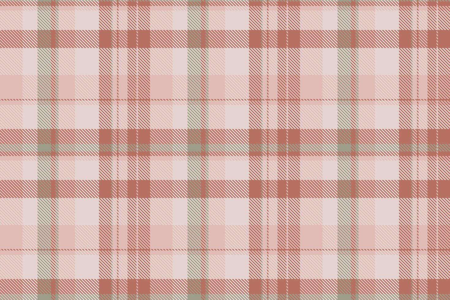 Preppy tartan fabric background, collage plaid seamless. Heritage textile check texture pattern in light and red colors. vector