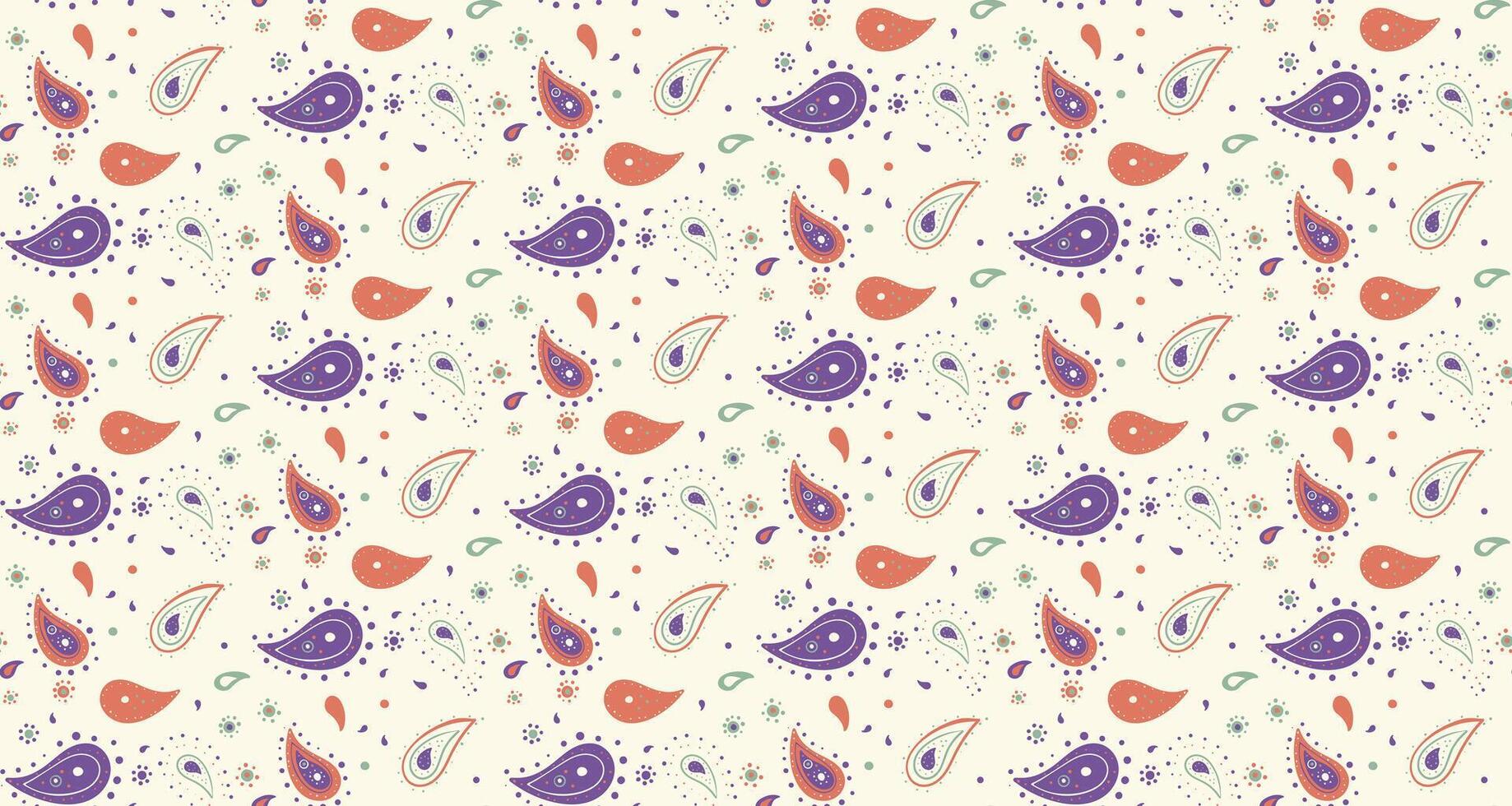 Paisley carpet in persian embellishment. Indian ethereal to flowing swatch. Silk cool at elegance paper. vector