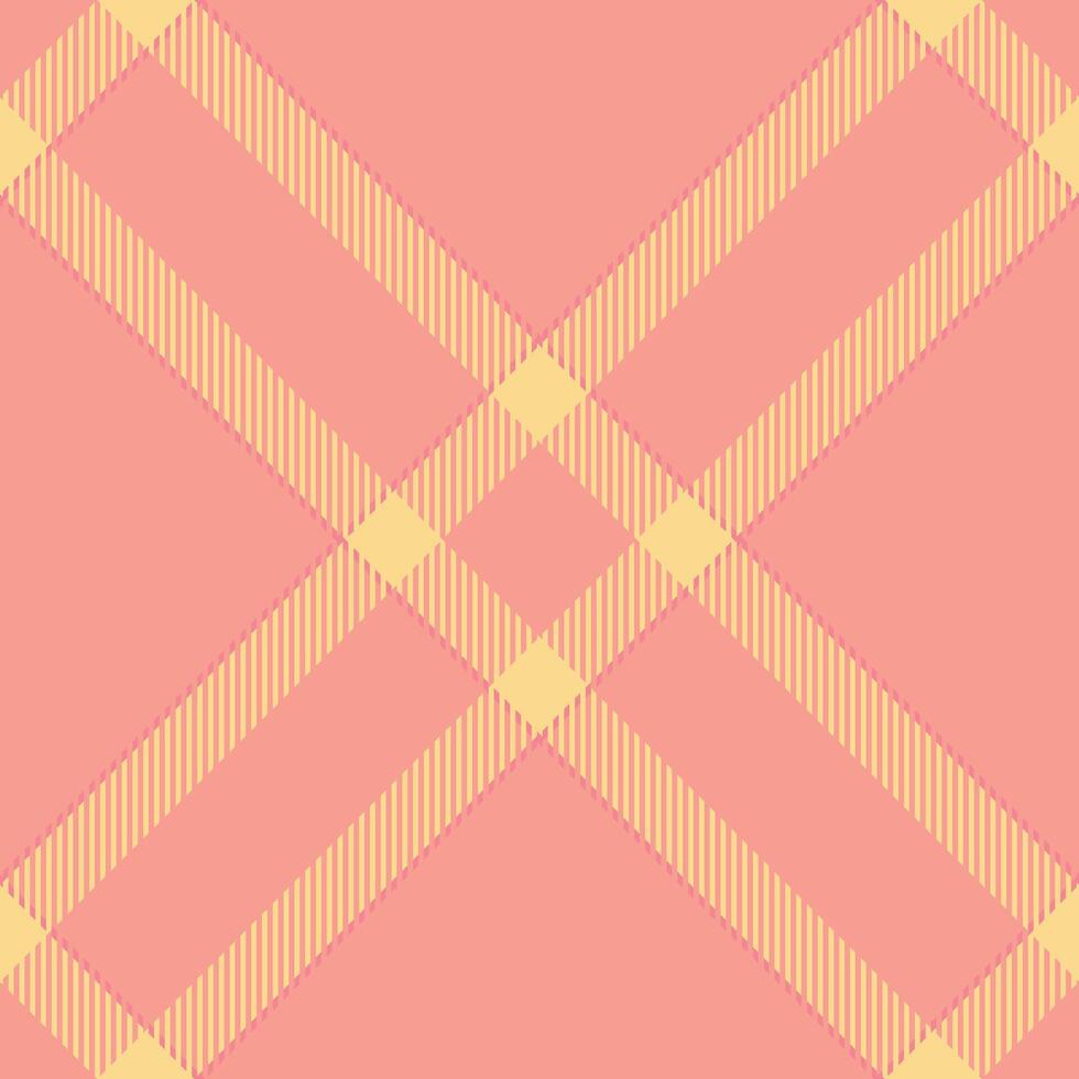 Luxury texture background textile, uk tartan pattern . Halloween check seamless plaid fabric in red and amber colors. vector