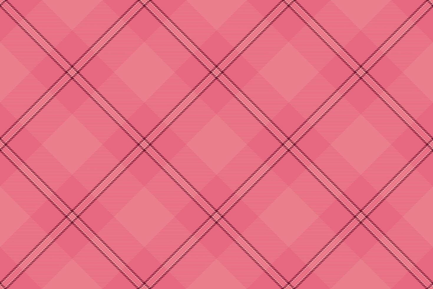 Elegant pink diamond pattern, perfect for backgrounds, textiles, or branding. Subtle lines create a sophisticated geometric design. vector
