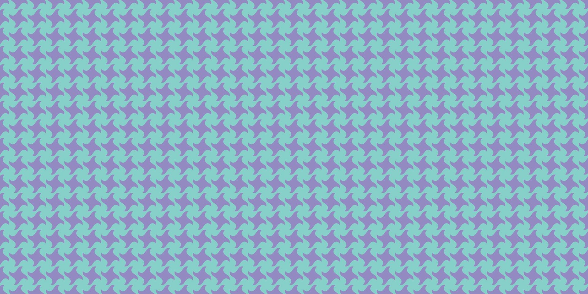 Abstract pastel blue and purple houndstooth pattern. Perfect for textile design, website backgrounds, or vibrant digital art projects. vector