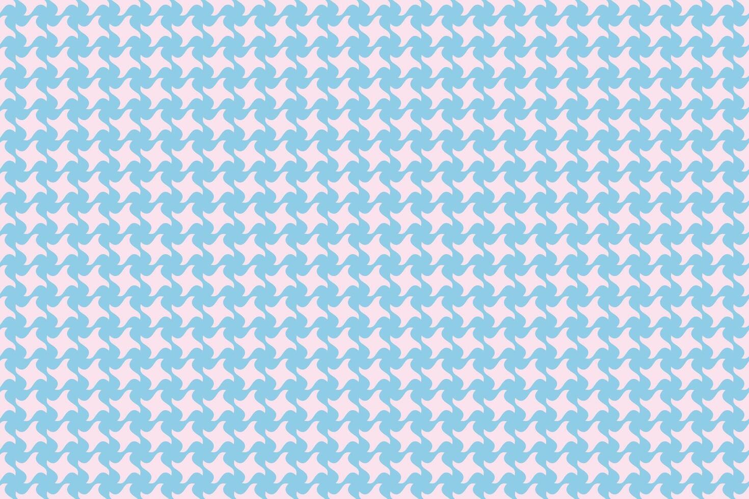 Elegant pastel blue and pink houndstooth pattern. Perfect for textile design, website backgrounds, or fashionrelated projects. This repeating texture offers a sophisticated, yet playful aesthetic. vector
