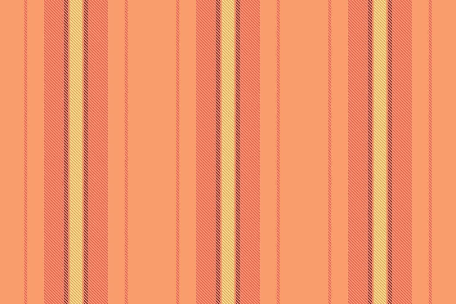 Vibrant orange and beige vertical stripes create a cheerful, seamless pattern. Ideal for textile design, website backgrounds, or playful branding. vector