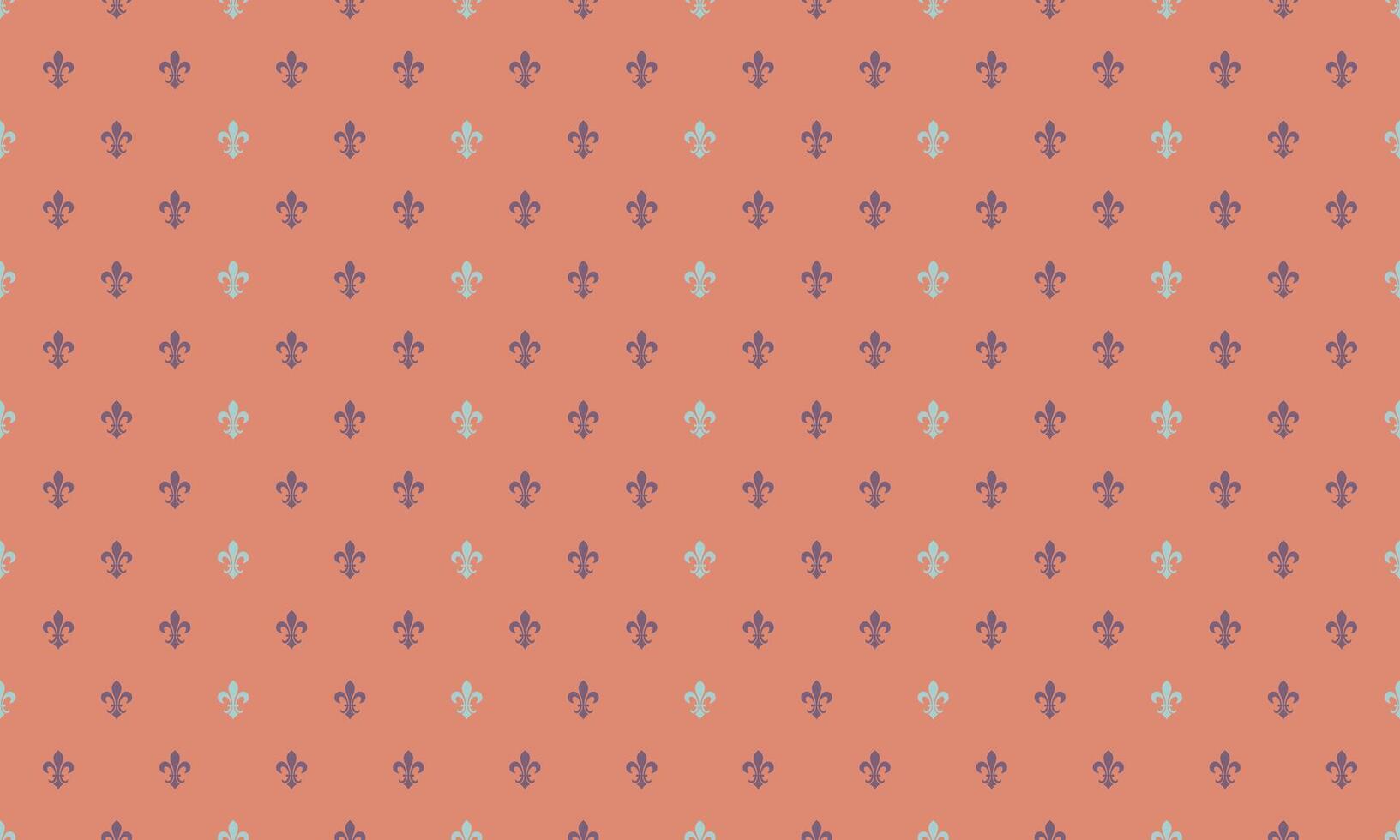 A pattern with small crosses on an orange background vector