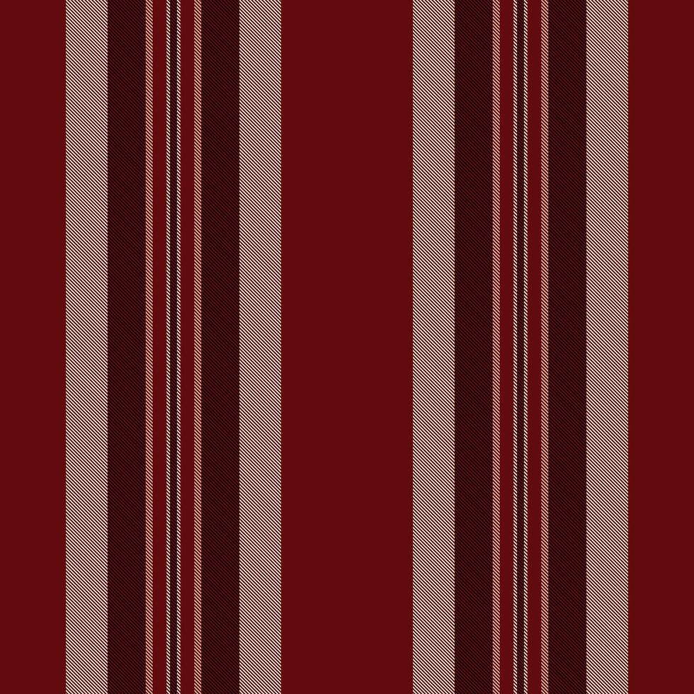 Elegant vertical stripes in rich burgundy and beige create a sophisticated textile pattern. vector