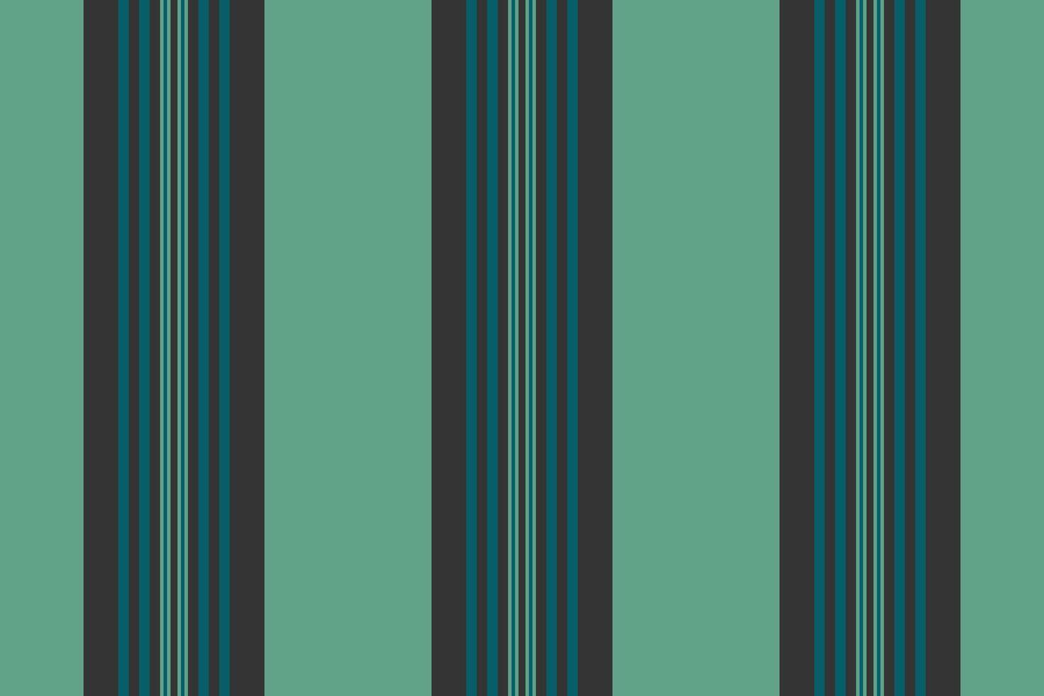 Momantic seamless vertical background, nostalgia fabric textile lines. Iatin stripe pattern texture in grey and cyan colors. vector