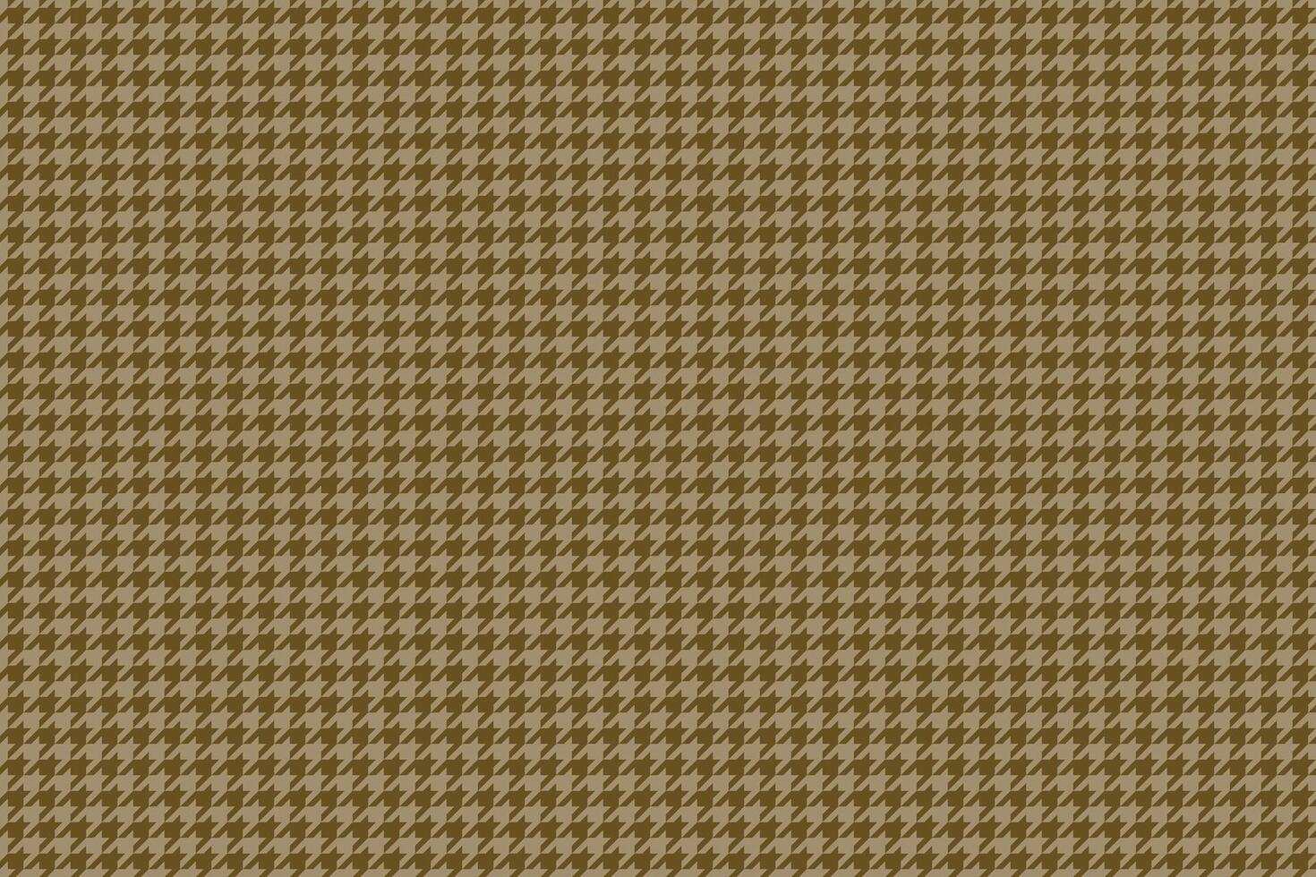 Elegant houndstooth pattern in muted earth tones. Perfect for backgrounds, textiles, or fashion designs. This classic texture adds sophistication and subtle visual interest to any project. vector