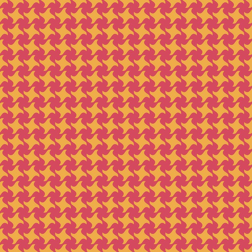Vibrant abstract geometric pattern in warm, contrasting hues. Ideal for backgrounds, textiles, or website design. vector