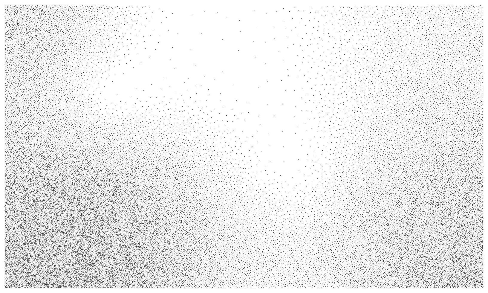 Fading big dots stipple Halftone Texture with Gradient Effect vector
