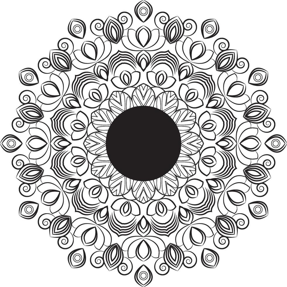 Decorative Mandala for Interior Prints vector