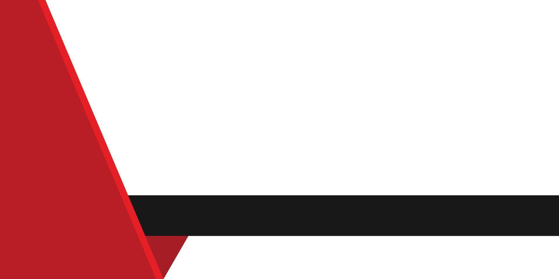 Abstract red white and black blank space modern futuristic background illustration design. vector