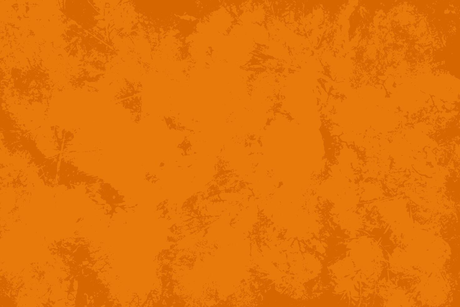 Orange grunge abstract background. Grungy rough orange texture for autumn or halloween. Terracotta distressed texture for posters, overlays, ad, banners vector