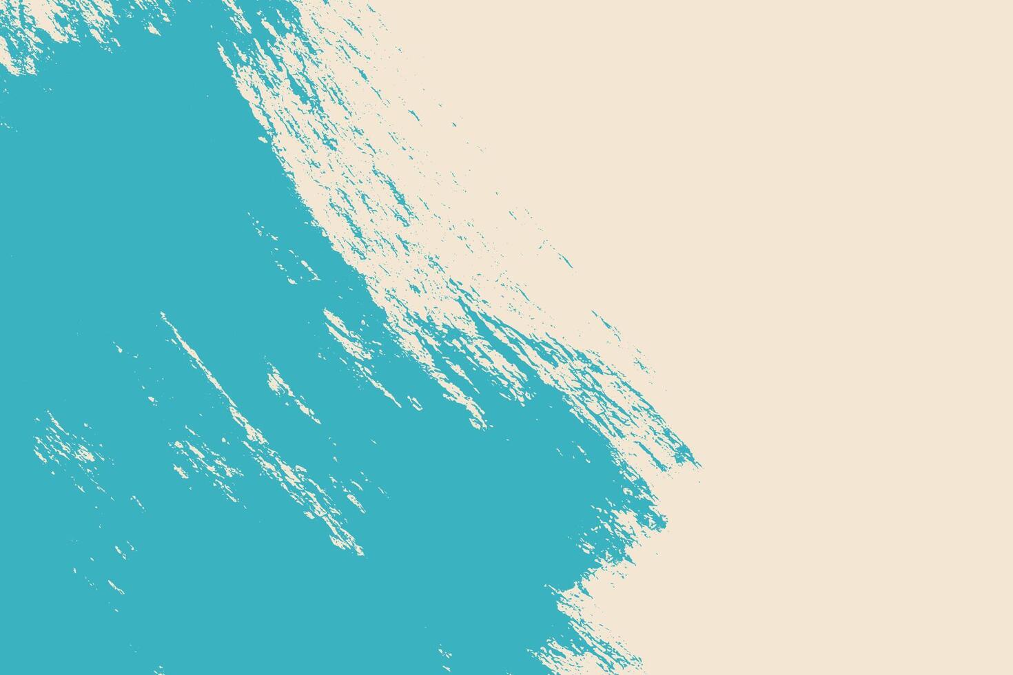 Grunge blue messy brush stroke background. Grunge texture banner template with space for text and blue grunge smudge for presentations, cover, ad, website, poster, card vector