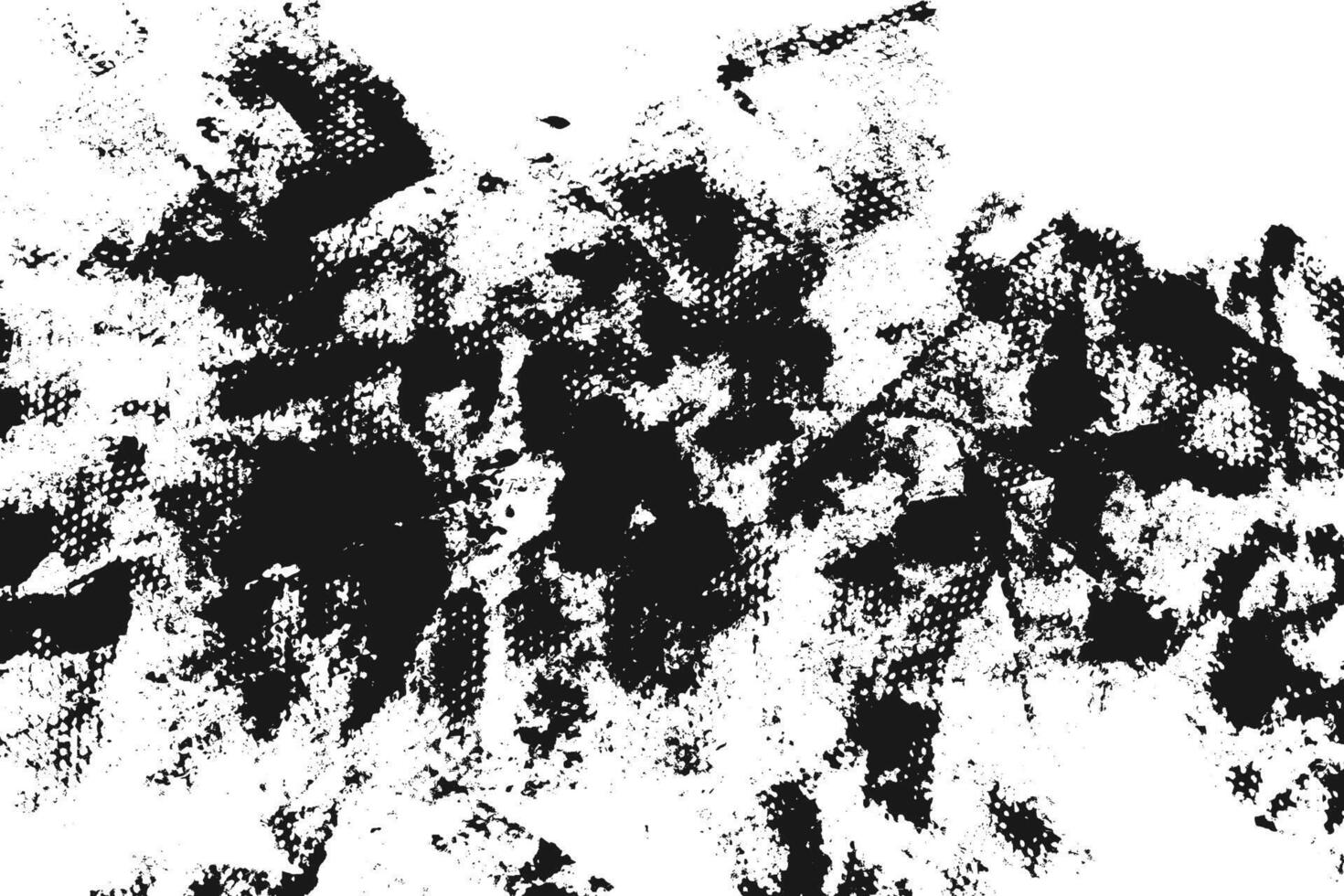 Grunge black overlay texture. Black and white halftone distressed rough textured background vector