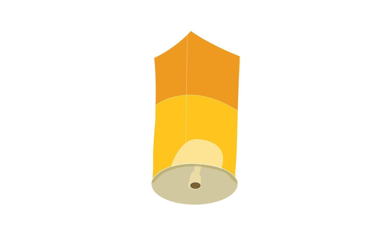 A Colorful Sky Lantern Floating into the Sky Floating Lantern Flying Lantern Lantern Art vector