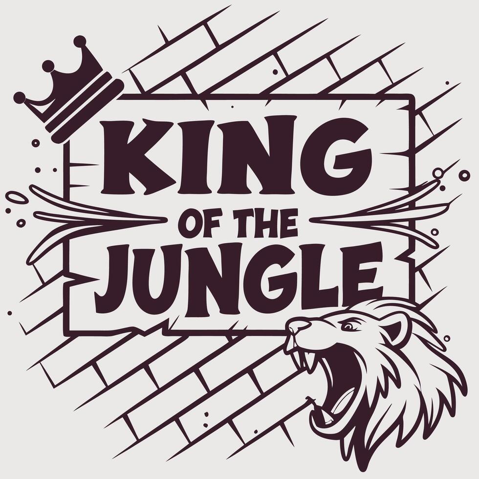 a gritty urban design with the phrase typography design vector