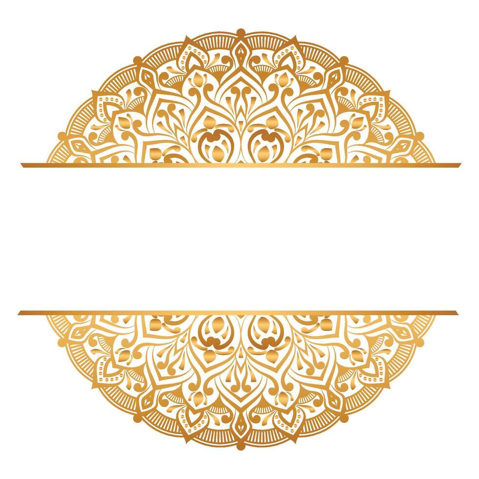Geometric Coloring Mandala vector