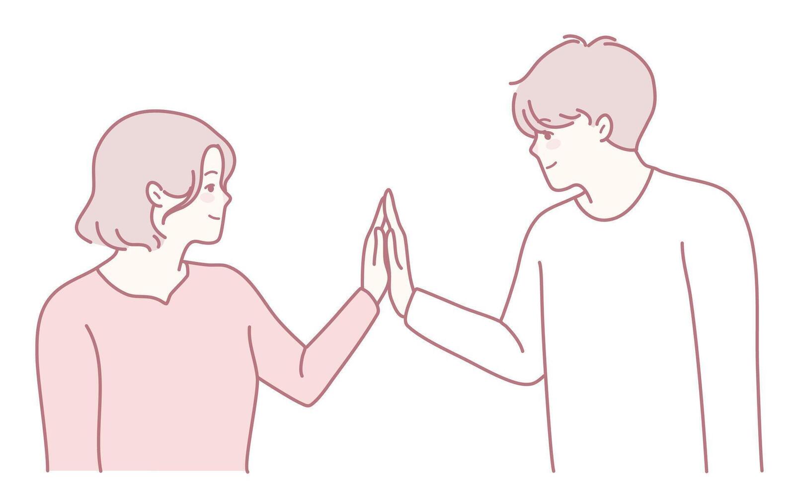 Connection and Understanding Through Touch Exploring the profound impact of physical contact vector