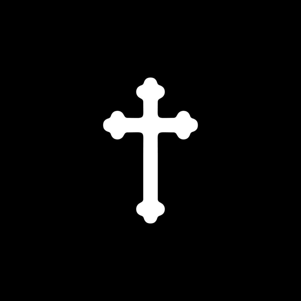 The cross is the principal symbol of Christianity, the Christian cross representing the crucifixion of Jesus. Flat and Editable vector