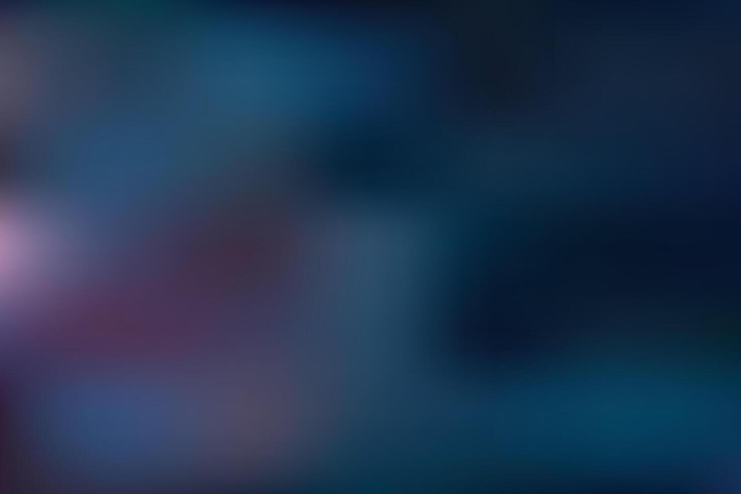 Smooth soft mesh gradient abstract blue background with glowing light waves and bokeh effects vector