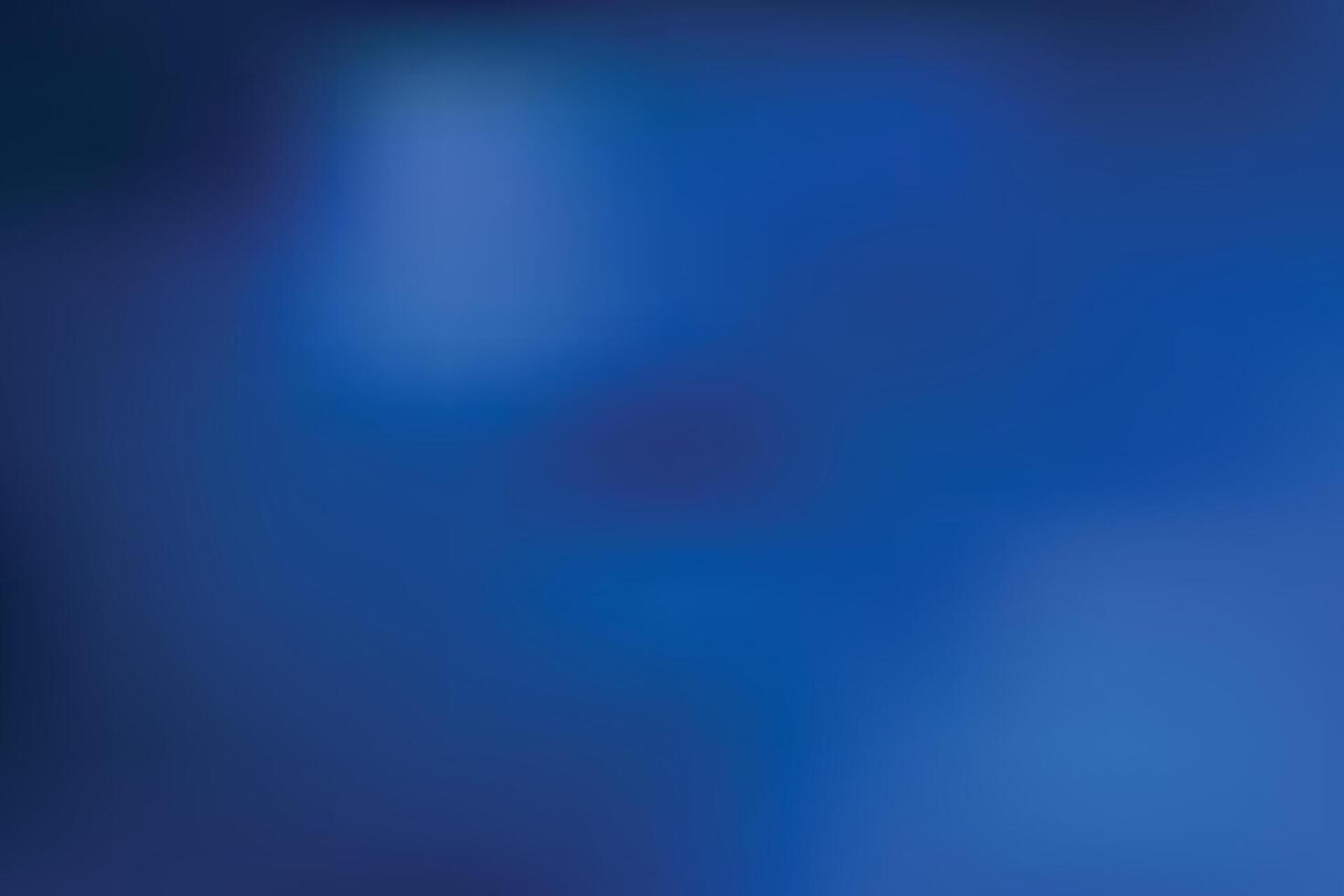 Blue abstract background with smooth soft mesh gradient and light blur effects backdrop vector