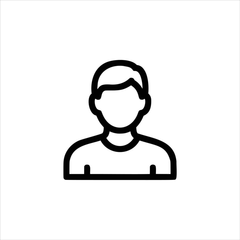 Generic User Profile vector