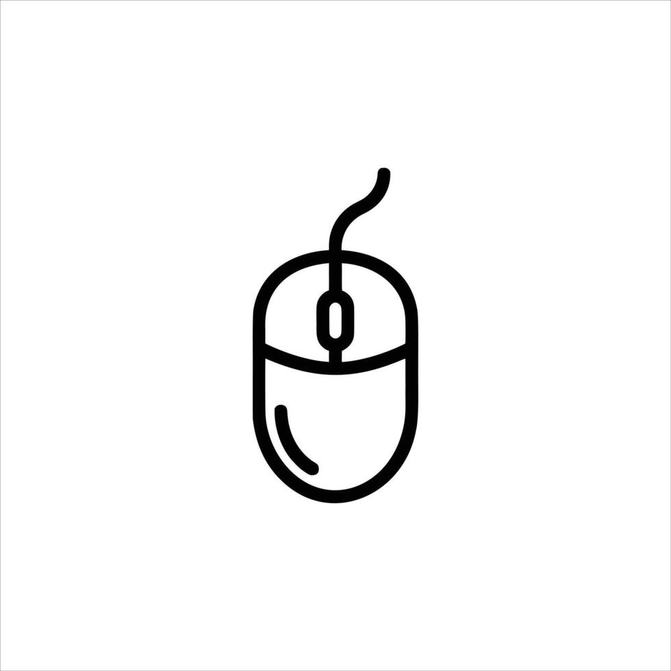 Simple Computer Mouse vector