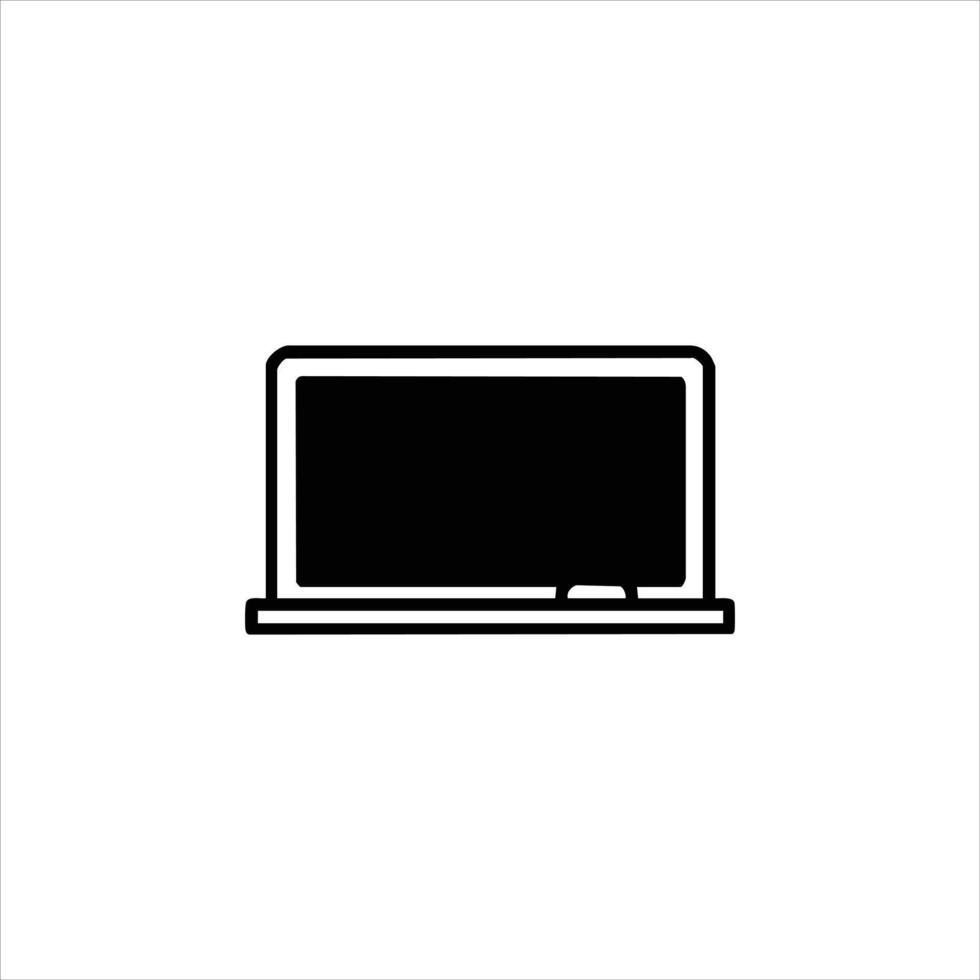 Classroom Chalkboard Teaching Line Icon vector